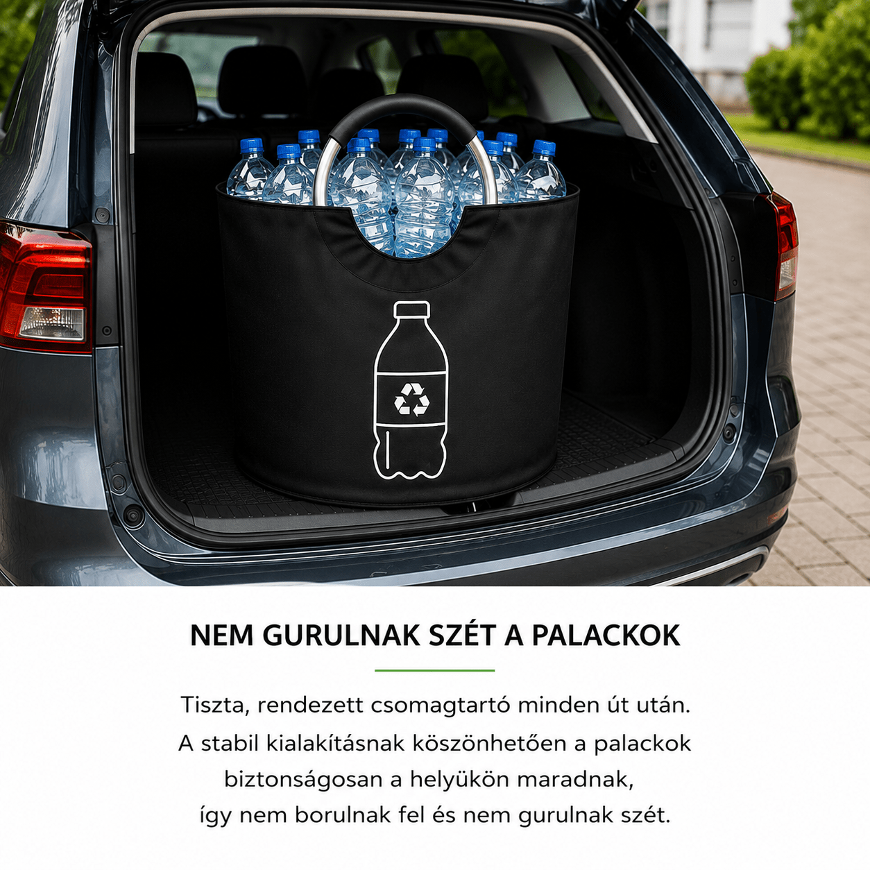 Visszaváltáska – Palacktartó táska - Visszaváltáska